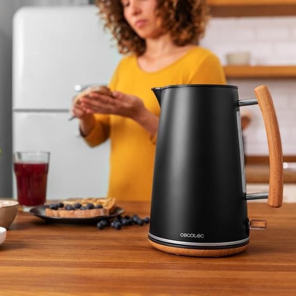 Cecotec ThermoSense 400 Woody - Kjele - 1.7 liter - 3 kW - svart