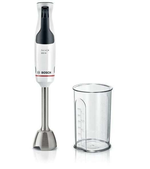 Bosch Serie | 4 ErgoMaster MSM4W410 - Handmixer - 800 W - vit/antracit