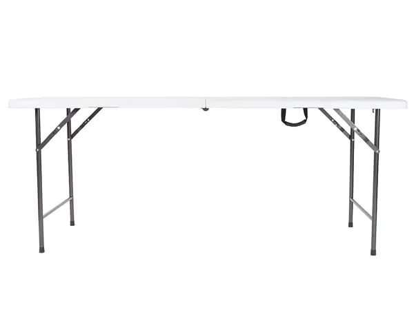 Perel FP183, Valkoinen, Suurtiheyspolyeteeni (HDPE), Terästä, Suorakaiteen muotoinen, 4 jalkoja, H-jalat, 700 mm