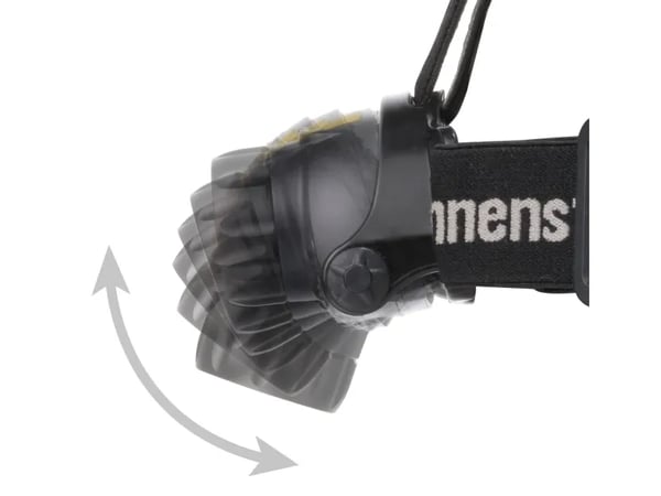Brennenstuhl 1177310010, Hodebåndslommelykt, Sort, Plast, Lade, IP44, LED
