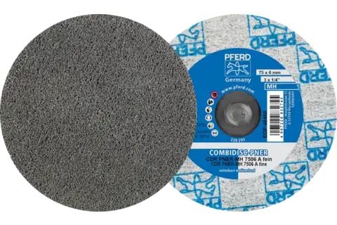 PFERD COMBIDISC kuitukangaslevyt PNER CD/CDR, 7,5 cm, 25 kpl