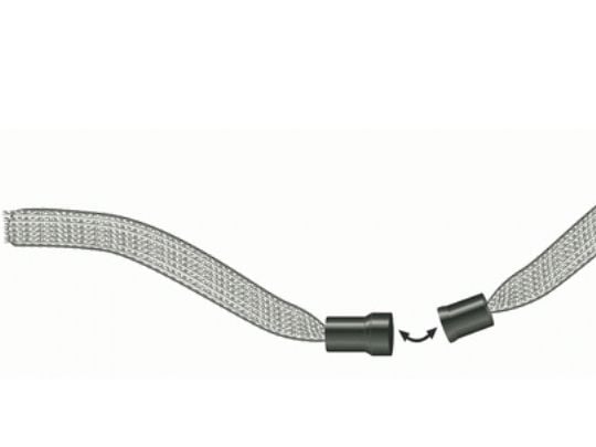 DURABLE - Navneskilt - for 60 x 90 mm - svart, gjennomsiktig (en pakke 10)