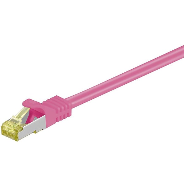 Goobay RJ-45 CAT7 15m, 15 m, Cat7, S/FTP (S-STP), RJ-45, RJ-45, Fiolblå