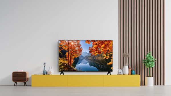 TCL 32V4C, 81,3 cm (32"), 1366 x 768 pikseliä, QLED, Älytelevisio, Wi-Fi, Musta