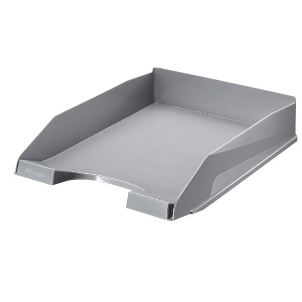 Esselte Desktop tray EUROPOST A4, Light Grey, Harmaa, 255 x 346 x 66 mm, A4