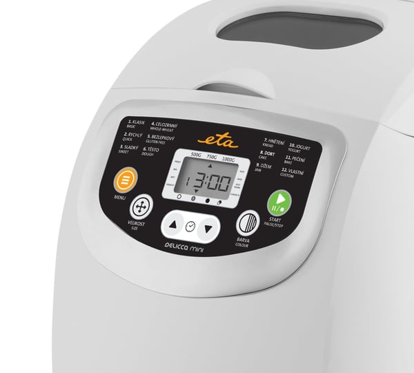 ETA Delicca 8149 90000 - Brødmaskin - 600 W - hvit