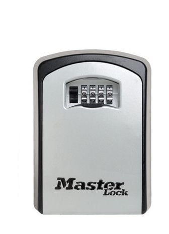 MASTER LOCK 5403EURD, Metalli, Musta, Harmaa, 1 koukku(a), Yhdistelmälukko, 105 x 51 x 146 mm, 79 x 42 x 117 mm