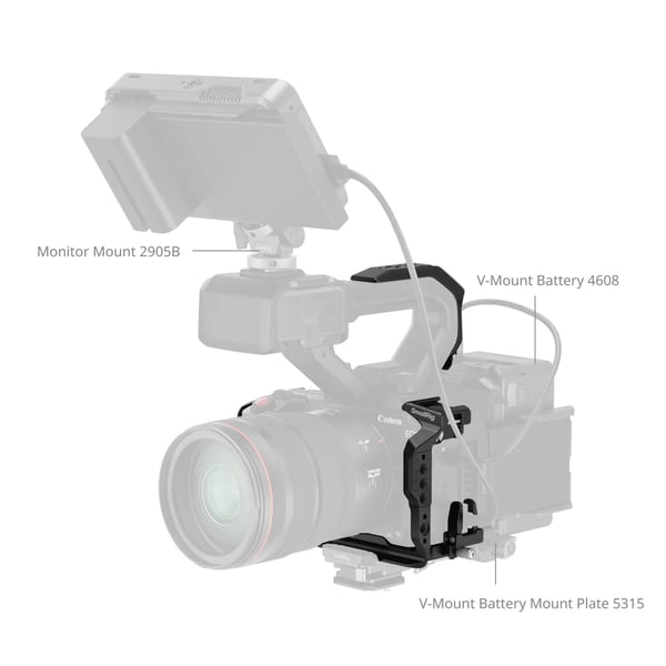 SmallRig 5657, 181,4 mm, 174,2 mm, 114,3 mm, 272 g, 180,5 mm, 184 mm