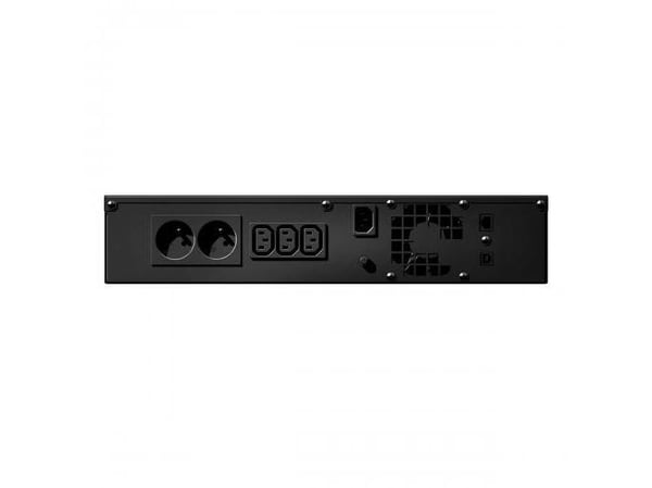 EVER SINLINE RT 1200 - UPS (rackmonterbar/ekstern) - AC 230 V - 850 watt - 1200 VA - 7 Ah - Ethernet, USB - utgangskontakter: 5 - 2U