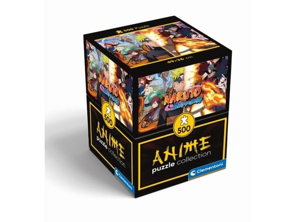 Clementoni CLE puslespill 500 HQC Anime Cube Naruto 35516