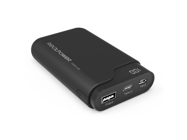 Ultron PB-7500C, 7500 mAh, Musta