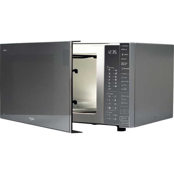 Whirlpool MWP 303 M, Grillmikrovågsugn, 30 l, 900 W, Inbyggd display, Röra