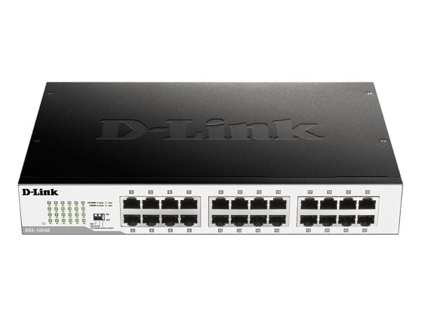 D-Link DGS-1024D, Hallitsematon, Täysin kaksipuolinen