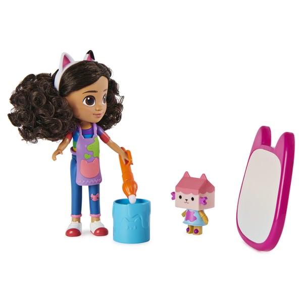Gabby''s Dollhouse GDH DOL GabbyDlxCrftDoll GML, Minidukke, Kjønnsnøytral, 3 år, Jente, 440 g, Flerfarget