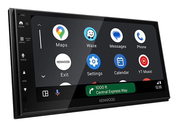Kenwood DMX6523DAB bilstereo 6,8" dobbel-DIN DAB+ trådløs CarPlay