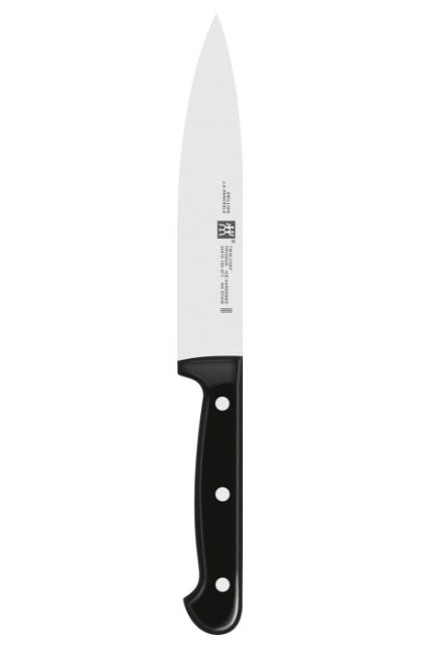 ZWILLING Twin Chef 2, Kniv- / besticksats med block, Rostfritt stål, Plast, 1 verktyg, Knivslip, Rostfritt stål