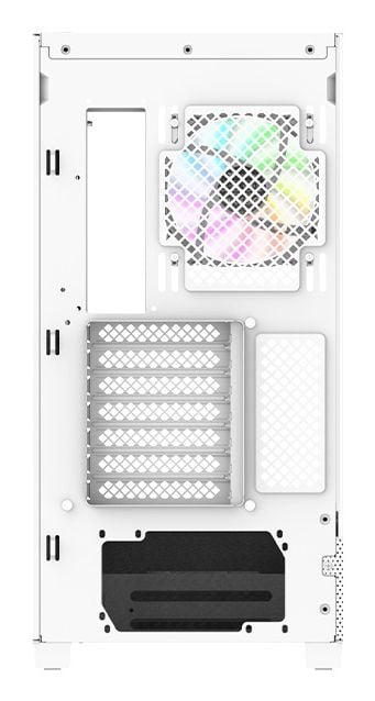 Thermaltake View 290 TG ARGB datorchassi ATX mid tower, vit, härdat glas x 2
