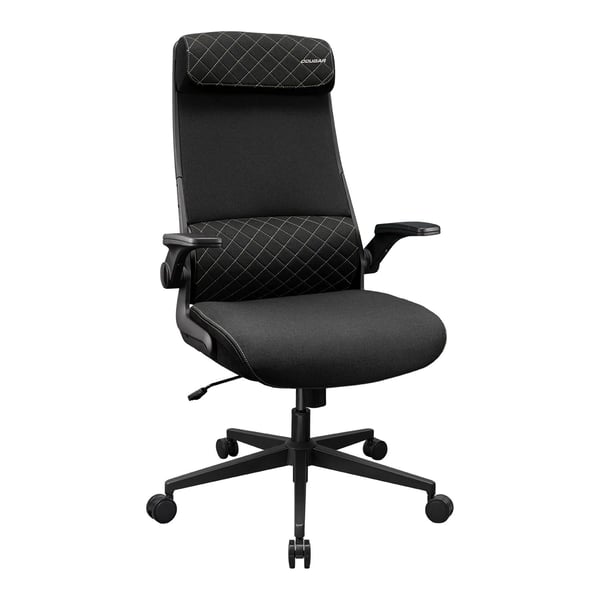 COUGAR CGR-STD-BLB, Svart, Svart, Tyg, Tyg, Svart, Svart