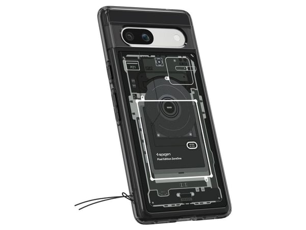 Spigen Ultra Hybrid Zero One, Etui, Google, Pixel 7a, 15,5 cm (6.1"), Lysegrå