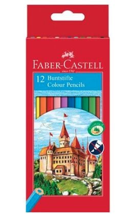 Faber-Castell - Färgpenna (paket om 12)