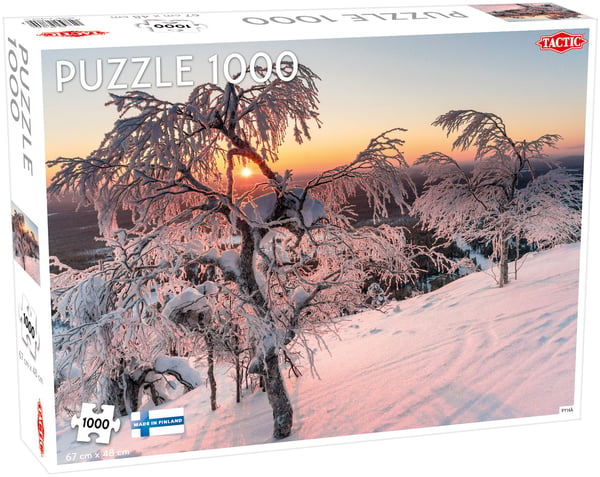 Tactic Pyhä Finnish Lapland - 1000 pcs, 1000 stykker, Landskap, 9 år