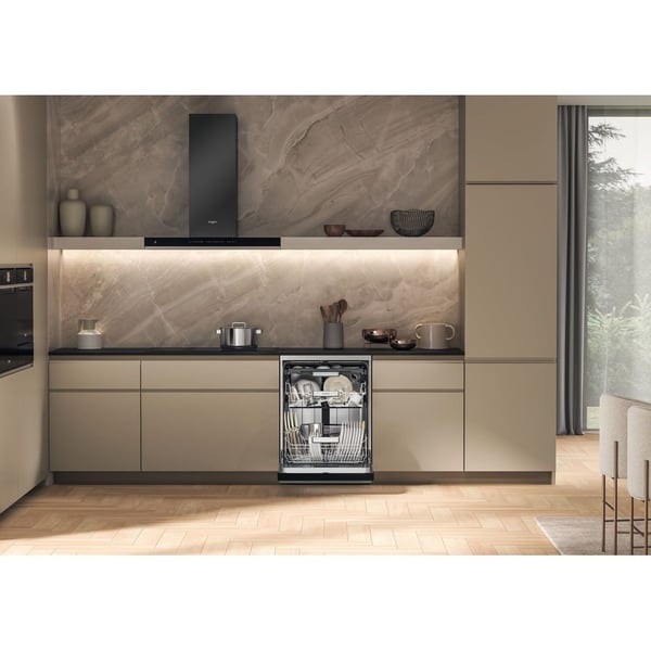 WHIRLPOOL W7F_HS51_X - Astianpesukone - Musta