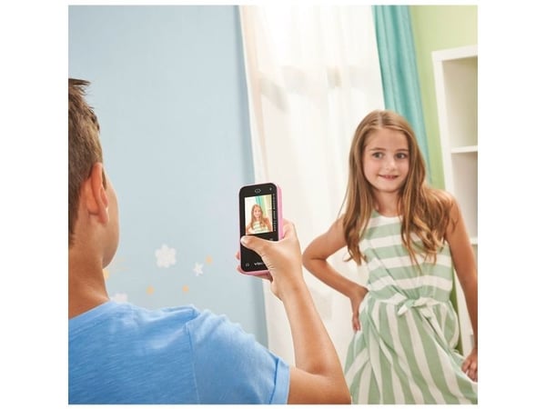 VTech KidiZoom Snap Touch pink, Smartphone för barn, 6 År, 130 g, Rosa