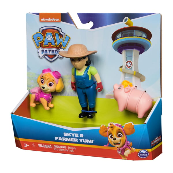 PAW Patrol Skye, Farmer Yumi & Piggie, 3 vuosi/vuosia, Ryhmä Hau, Monivärinen