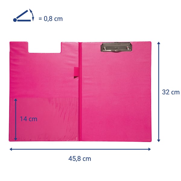 MAUL 2339222, A4, Rosa, Fotoark kartong, Plast, 229 mm, 13 mm, 319 mm
