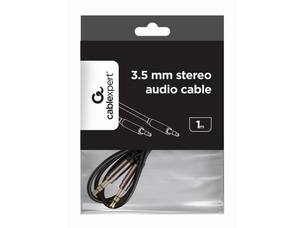 Cablexpert - Audiokabel - mini-telefon stereo 3,5 mm han til mini-telefon stereo 3,5 mm han - 1 m