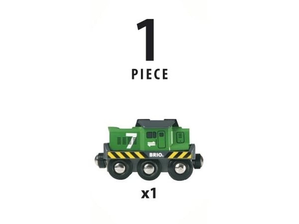 BRIO 33214 Tavaraveturi, akkukäyttöinen