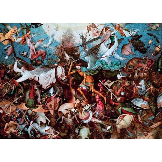 Clementoni Puslespil Museum The Fall Of The Rebel Angels, 1000 brikker