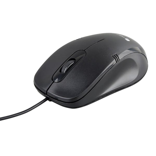 Techly IM 902-UBK, Optisk, USB Type-A, 1000 DPI, Svart