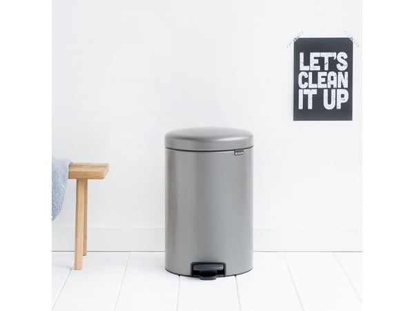 Brabantia NewIcon pedalhink 20 l, Platinum