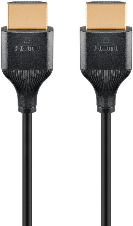 Goobay 75296, 5 m, HDMI type A (standard), HDMI type A (standard), 3D, 18 Gbit/sek., svart
