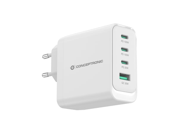Conceptronic ALTHEA22W100, Innendørs, AC, 20 V, Hvit