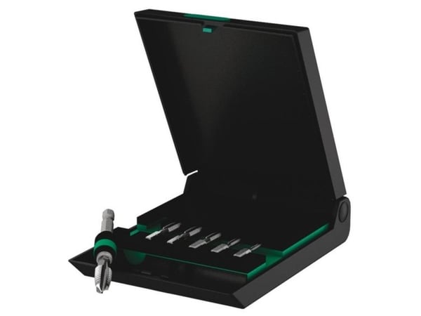 Wera 844/7 - Borsett - 7 deler - 5 mm, 6 mm, 8 mm, 10 mm, 4 mm, 3 mm - M5, M6, M8, M10, M4, M3 - heksagonal - lengde: 40 mm, 36 mm, 35 mm, 33 mm