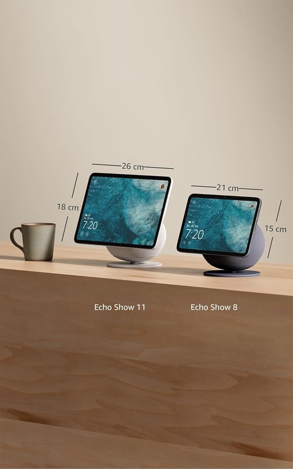 Amazon Echo Show 11 (2025) smartskärm 11" LCD Wi-Fi 6, grafit