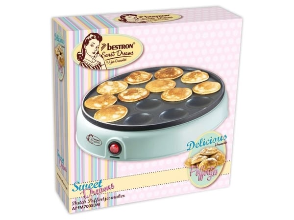 Bestron Sweet Dreams APFM700SDM - Poffertjes-maskin - 800 W