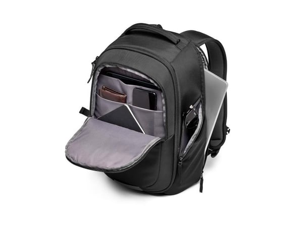 Manfrotto MB MA3-BP-GM, reppu, Universal, olkahihna, kannettavan tietokoneen lokero, musta
