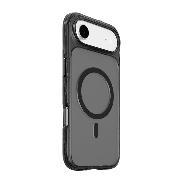 Laut Crystal MATTER-X - Baksidedeksel for mobiltelefon - MagSafe-samsvar - polykarbonat, termoplast-polyuretan (TPU) - svart krystall - for Apple i...
