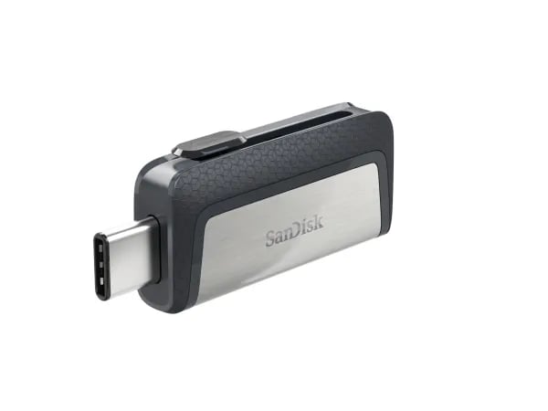 SanDisk Ultra Dual - USB-flashstasjon - 128 GB - USB 3.1 / USB-C