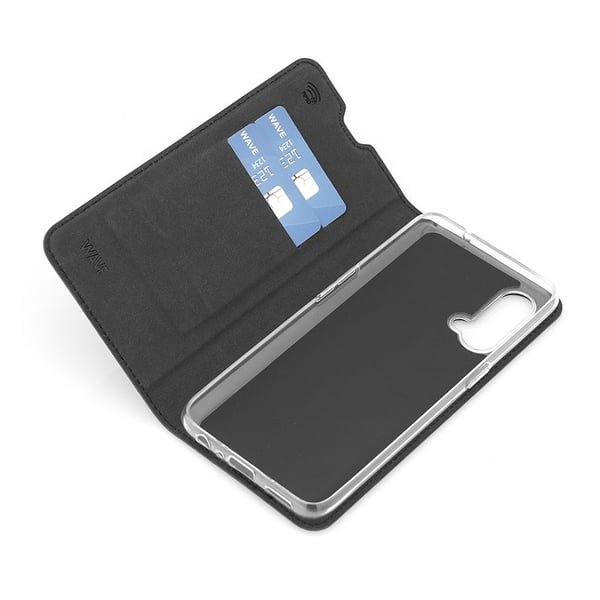 Wave WAVE-BC-OP-CE5G-BK Mobile Cover Folio Musta