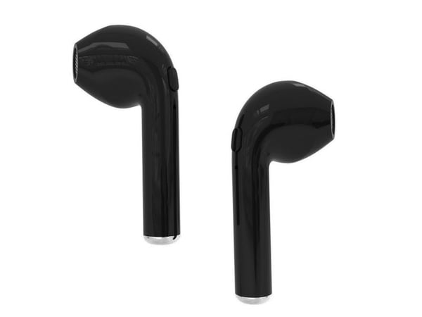 Media-Tech MT3589K, Kuulokkeet, In-ear, Calls/Music, Musta, Kaksikanavainen, Langaton