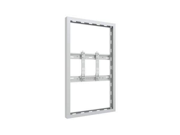 Multibrackets 6688, Terästä, Valkoinen, Maisema/Muotokuva, 109,2 cm (43"), 25 kg, 100 x 100 mm