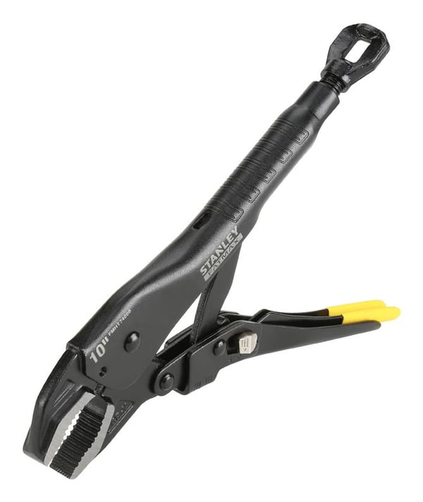 Stanley FMHT0-75467, Låsetang, Kromvanadiumstål, Sort, Gult, 180 mm, 460 g