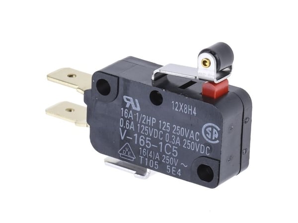 Omron V-165-1C5 Mikrokytkin 8 V/DC 16 A 1 x On/(On) 1 kpl Pussi
