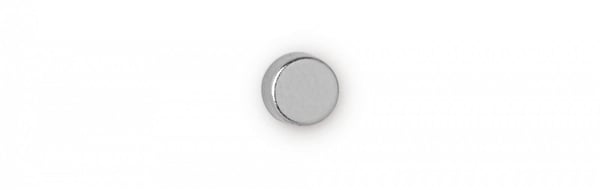 MAUL 6180596, rund, neodym, silver, blank, 5 mm, 3 mm