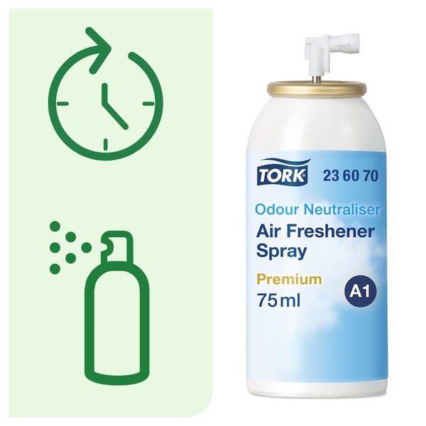 Luftfrisker Tork® A1 Airfresh Premium, refill, nøytral - (12 stk./eske)