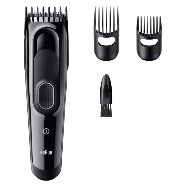 Braun Series 5 HC5530 hiustenleikkuri, 17 pituusasetusta, johdoton, musta